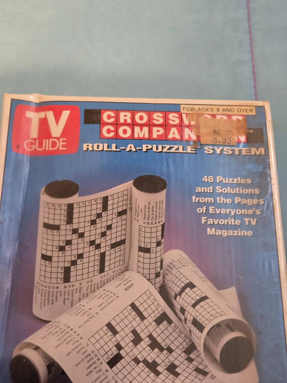 Vintage TV Guide Crossword Companion Roll-a-Puzzle Refills Volume 4 New Sealed